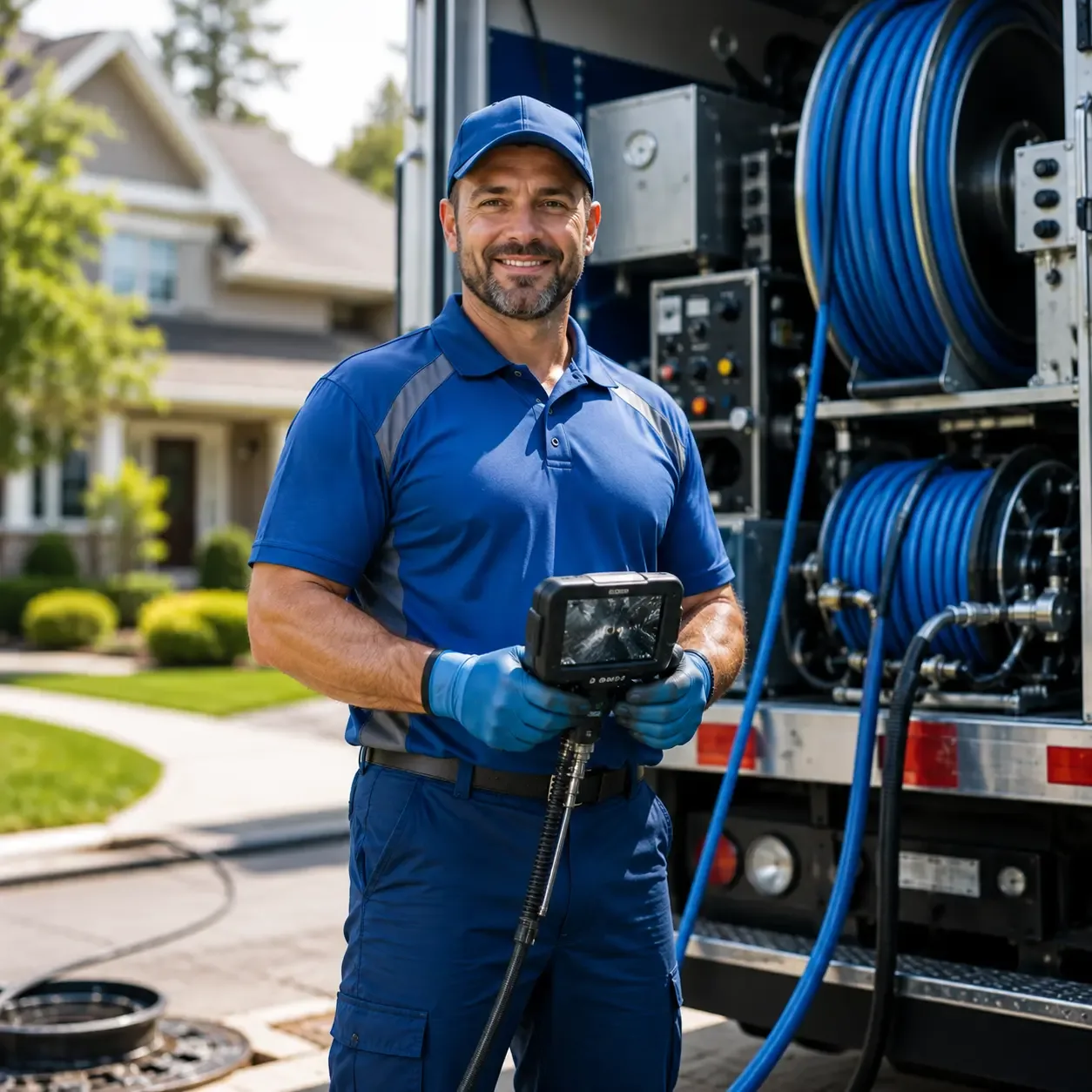 Local outdoor drain cleaning specialists in Posen, MI